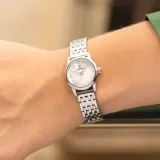 Festina Damenuhr analog Edelstahlband Zifferblatt perlmutt F20749/1