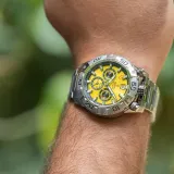 Festina Chronograph Bullhead the Originals Diver silberfarben gelb F20743/4