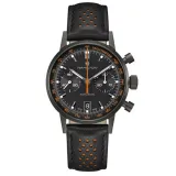 HAMILTON Armbanduhr American Classic Automatik Intra Matic Auto Chrono schwarz orange H38446732