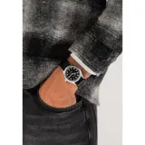 HAMILTON Armbanduhr Khaki Field 38 mm silberfarben schwarz mit Textilband H69401430