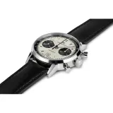 HAMILTON Herrenuhr Edelstahl Lederarmband Intra-Matic Automatik Chrono H38416711