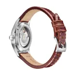 HAMILTON Herrenuhr Khaki Field Automatik mit braunem Lederband H70455553