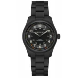 HAMILTON Herrenuhr Khaki Field Automatik Titanium schwarz 38 mm H70215130
