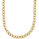 JOOP! Damenkette Edelstahl IP goldfarben Ankerkette 50 cm mit Emaille 2038025