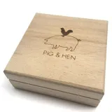 PIG & HEN Herren-Armband Sharp Simon navy blau silberfarben Größe L