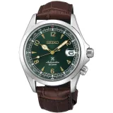 Seiko Prospex Land Alpinist Automatikuhr grün braun mit Lederband SPB507J1