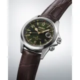 Seiko Prospex Land Alpinist Automatikuhr grün braun mit Lederband SPB507J1