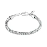 s.Oliver Herrenarmband Edelstahl silberfarben 2032542
