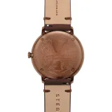 STERNGLAS Hamburg Armbanduhr dunkelblau bronze S01-HH27-VI17