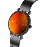 STORM Herrenuhr Remi V2 Slate Red schwarz mit Gliederband 47458/SL/R