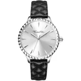 Thomas Sabo Damenuhr Rebel at Heart Women mit schwarzem Lederband WA0320-203-201