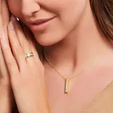 Thomas Sabo Ring Bandring Pave Gr. 56 Silber 925 vergoldet TR2361-414-14-56