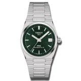Tissot Automatikuhr PRX Powermatic 80 dunkelgrün silberfarben 35 mm T137.207.11.091.00