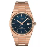 Tissot Automatikuhr PRX Powermatic 80 rosegoldfarben blau 40 mm T137.407.33.041.00