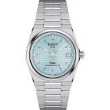 Tissot Damen Automatikuhr PRX Powermatic 80 hellblau Edelstahl 35mm T137.207.11.351.00