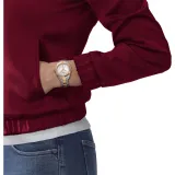 Tissot Damenuhr PR100 Sport Chic Lady silber rosegoldfarben T101.910.22.116.00