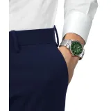 Tissot Herrenuhr Automatik Le Locle Powermatic 80 Zifferblatt grün T006.407.11.093.00