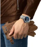 Tissot Herrenuhr T-Race Powermatic 80 silberfarben blau 41 mm T141.807.11.041.00