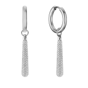 BERING Creole Arctic Pave mit Einh&auml;nger Edelstahl mit Zirkonias 747-17-05