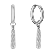 BERING Creole Arctic Pave mit Einh&auml;nger Edelstahl mit Zirkonias 748-17-05