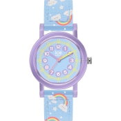 Ice Watch Learning Kinder Armbanduhr Light Blue Rainbow 024498